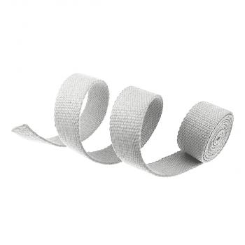 Baumwoll Gurtband 30 mm (teils recycelt) smokey grey