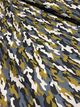 Baumwollstoff Army Camouflage jeans