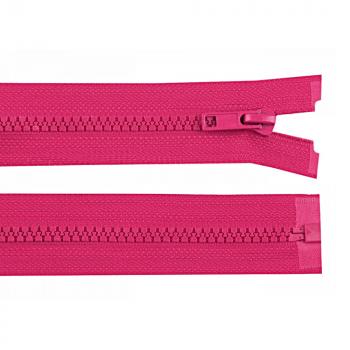 Teilbarer Reißverschluss aus Kunststoff pink 50 cm